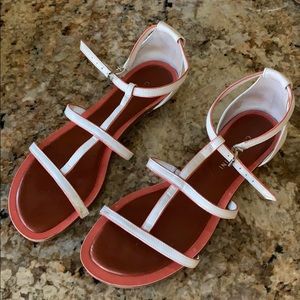 Gianni Bini | White & Pink Sandals